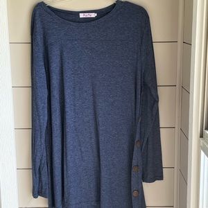 Blue XXL tunic